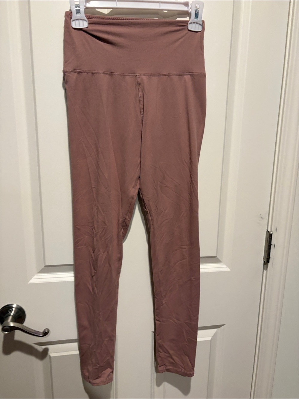 High-Rise Mauve Leggings for Women